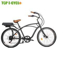 China 2017 ce Aluminum Alloy 1000W Woman Beach Cruiser Electric Bike